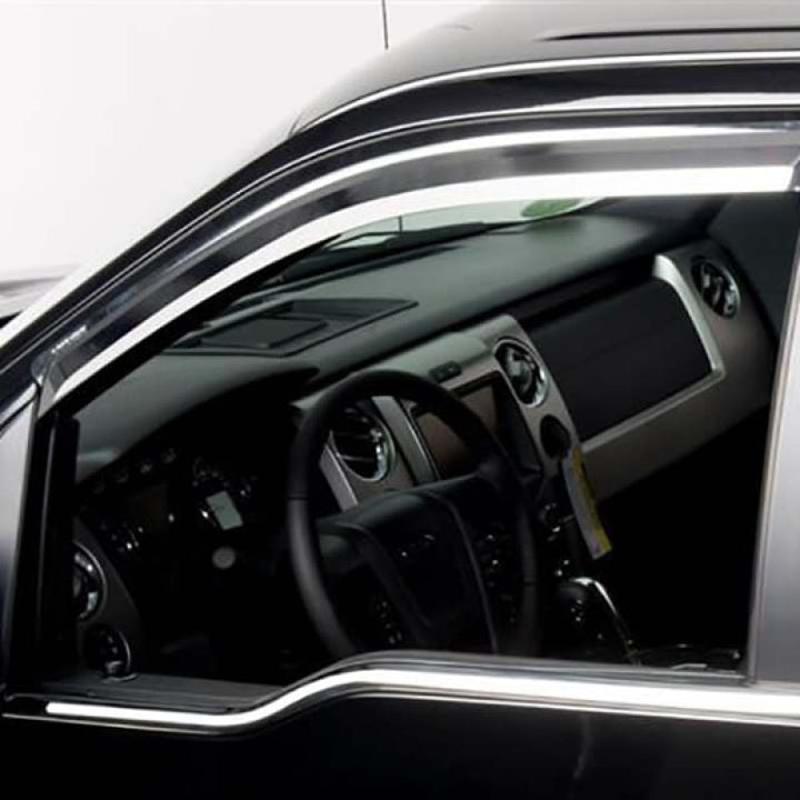 Putco 15-20 Ford F-150 - SuperCrew (ABS Window Trim) Window Trim Accents - Bull Strap
