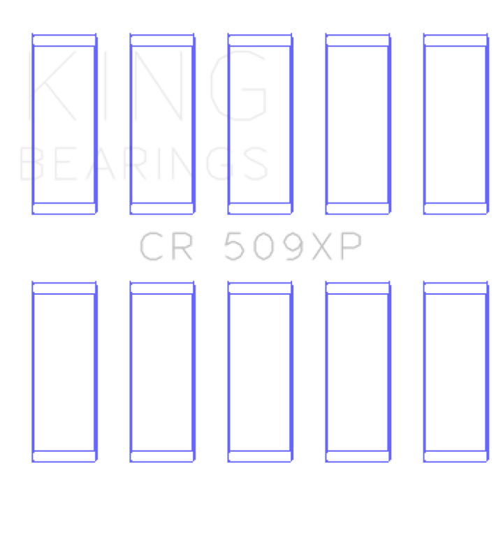 King Engine Bearings Volvo 850 Connecting Rod Bearing Set - Bull Strap