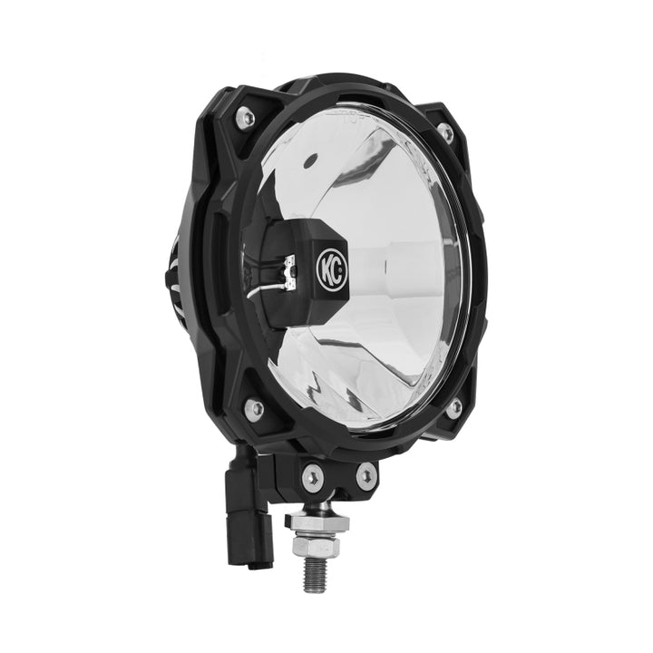 KC HiLiTES 6in. Pro6 Gravity LED Light 20w Single Mount Wide-40 Beam (Pair Pack System) - Bull Strap