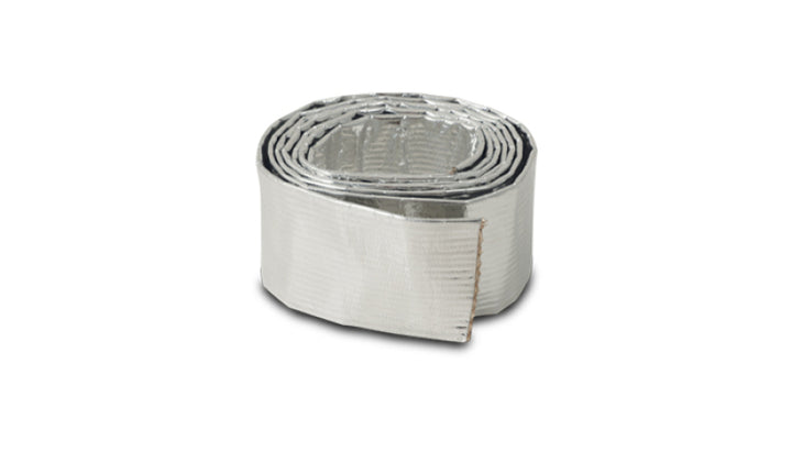 Vibrant 1in O.D. ExtremeShield 1200 Flexible Tubing (5 foot length) Silver - Bull Strap