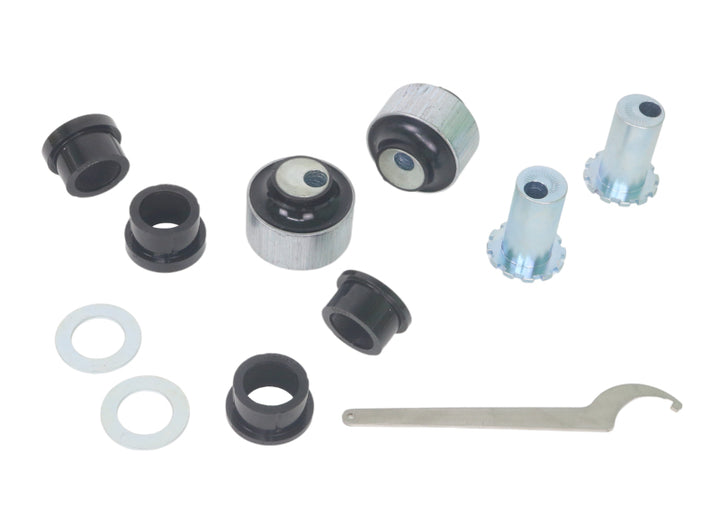 Whiteline 02-06 Acura RSX / 00-10 Honda Civic Front Lower Control Arm Inner Bushing Kit - Bull Strap