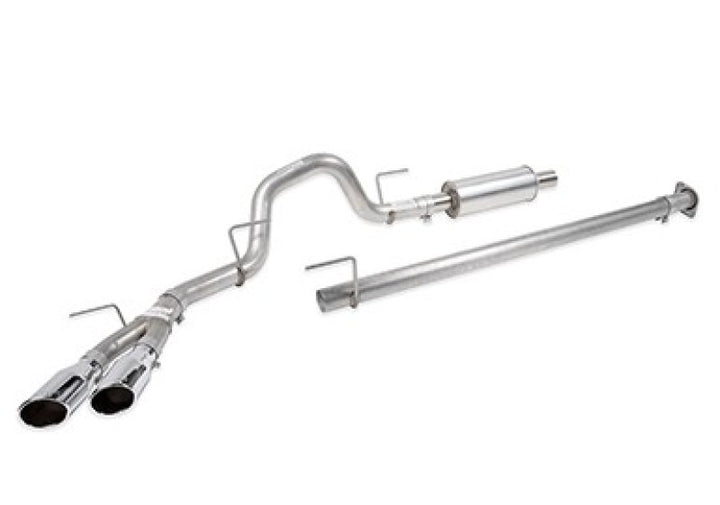 Roush 2015-2020 F-150 2.7L/3.5L/5.0L Side Exit Cat-Back Exhaust Kit (Excl. Raptor) - Bull Strap