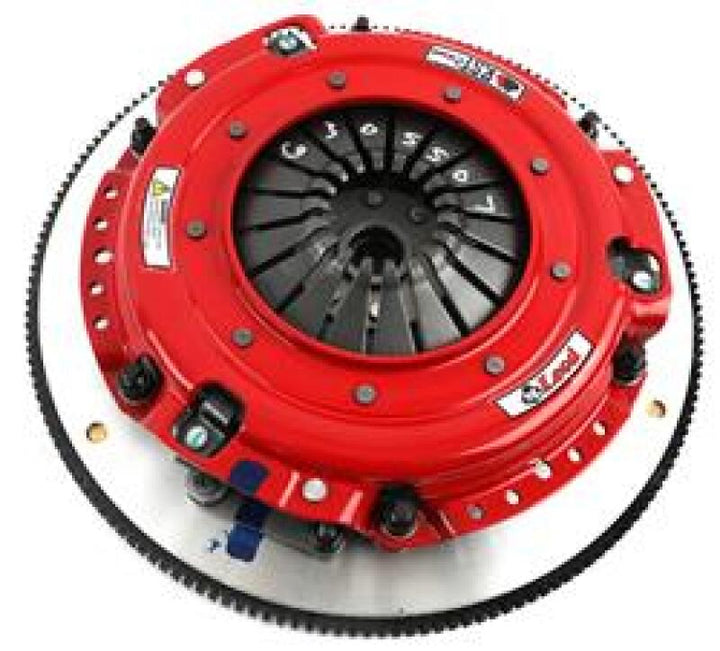 McLeod RST Street Twin Aluminum LS Eng 1-1/8 X 26 Spl Org Facing 6 Bolt Crank 168 - Bull Strap