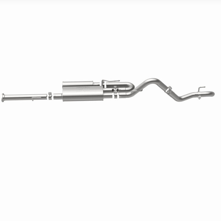 MagnaFlow Stainless Overland Cat-Back Exhaust 16-21 Toyota Tacoma - Bull Strap