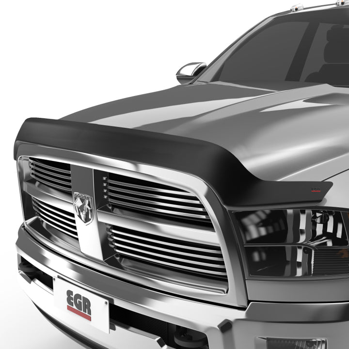 EGR 10-13 Dodge Ram 2500/3500 HD Superguard Hood Shield - Matte (302855) - Bull Strap