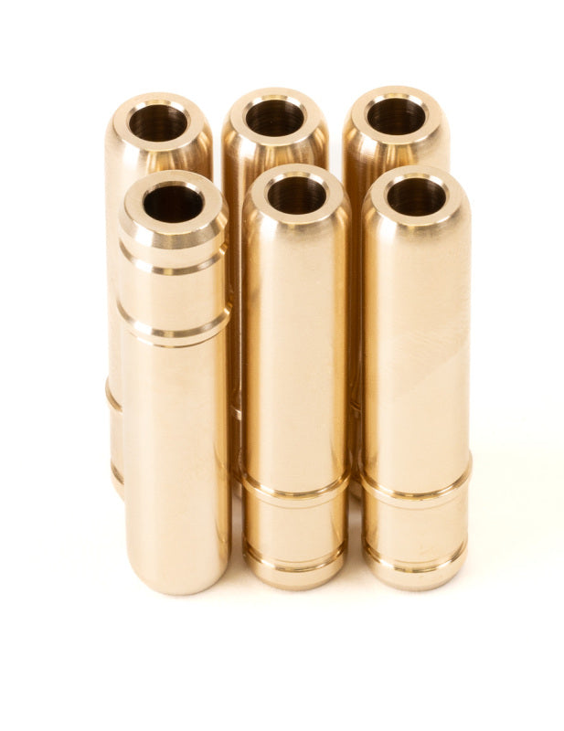 GSC P-D Toyota G16E STD Manganese Bronze Exhaust Valve Guide Stopper Style - Set of 6 - Bull Strap