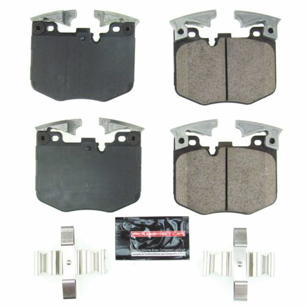Power Stop 2019 BMW 330i Front Z23 Evolution Sport Brake Pads w/Hardware - Bull Strap