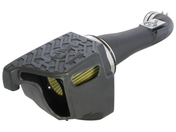 aFe Momentum GT PRO GUARD7 Cold Air Intake System 12-18 Jeep Wrangler (JK) V6 3.6L - Bull Strap