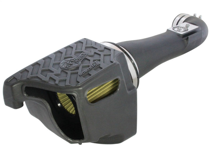 aFe Momentum GT PRO GUARD7 Cold Air Intake System 12-18 Jeep Wrangler (JK) V6 3.6L - Bull Strap
