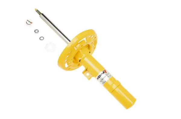 Koni Sport (Yellow) Shock 16-21 Civic w/ 52mm Clamp Area - Front Driver Side - Bull Strap