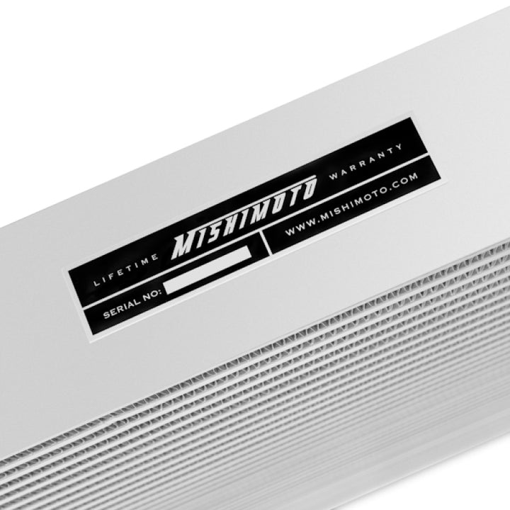Mishimoto 03-07 Dodge 5.9L Cummins Intercooler Kit w/ Pipes (Silver) - Bull Strap