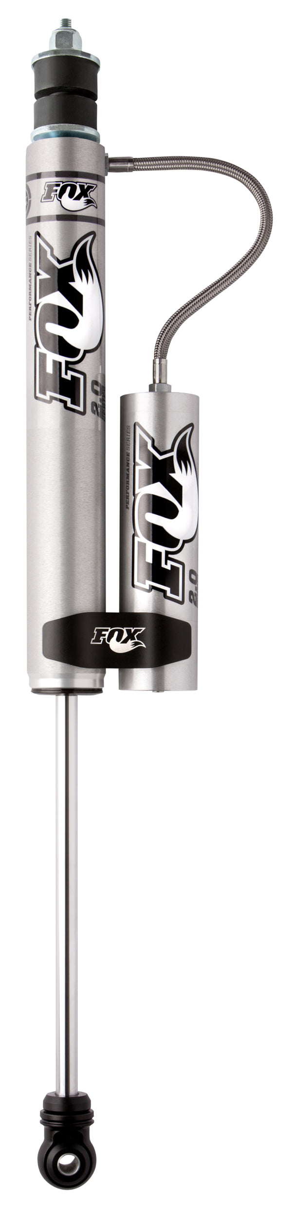 Fox 94-11 Dodge 2500/3500 2.0 Perf Series 11.6in. Smooth Body R/R Front Shock (Alum) / 4-6in Lift - Bull Strap