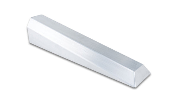 Vibrant I/C End Tank 4.5in Wide 22in Long 3in Tall Use w/ Vertical I/C Core 12853 - 5052 Aluminum - Bull Strap