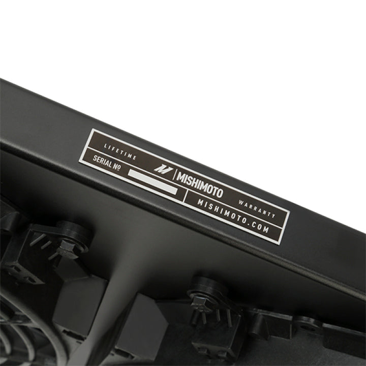 Mishimoto 2013+ Subaru BRZ/Scion FRS/Toyota GT86 Performance Black Aluminum Fan Shroud - Bull Strap