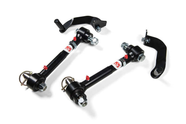 JKS Manufacturing Jeep Wrangler JL Quicker Disconnect Sway Bar Links 2.5-6in Lift - Bull Strap