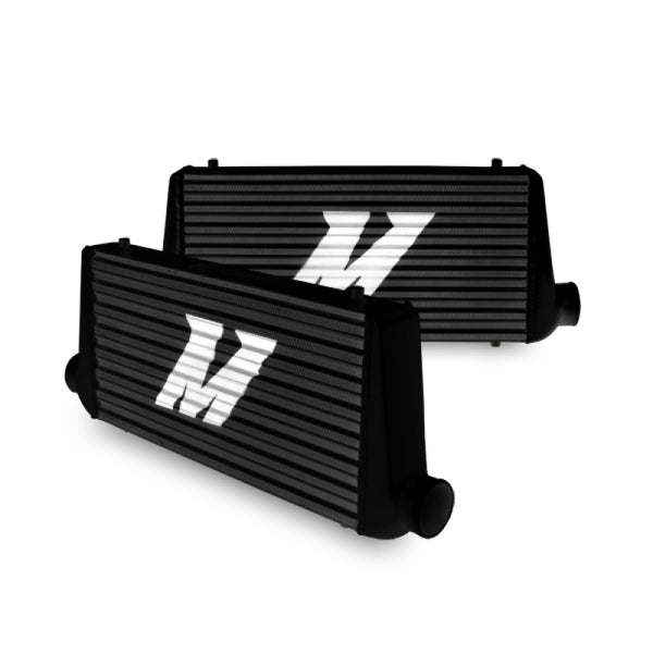 Mishimoto Universal Black M Line Bar & Plate Intercooler - Bull Strap