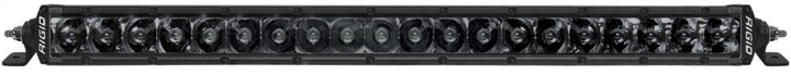 Rigid Industries 20in SR-Series PRO - Spot - Midnight Edition - Bull Strap