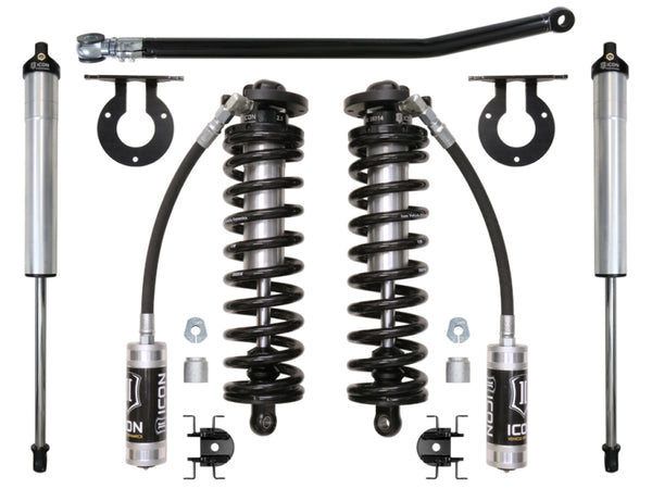 ICON 05-16 Ford F-250/F-350 2.5-3in Stage 2 Coilover Conversion System - Bull Strap