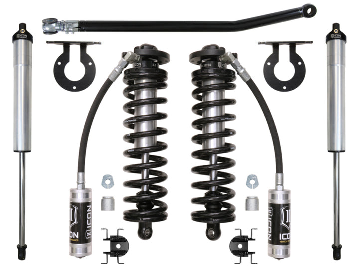 ICON 05-16 Ford F-250/F-350 2.5-3in Stage 2 Coilover Conversion System - Bull Strap