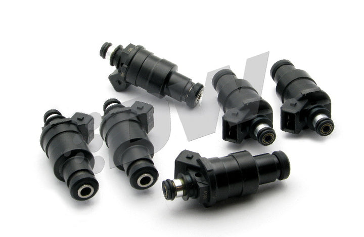 DeatschWerks 89-02 Skyline GTR RB26DETT 550cc Top Feed Low Impedance Injectors - Bull Strap