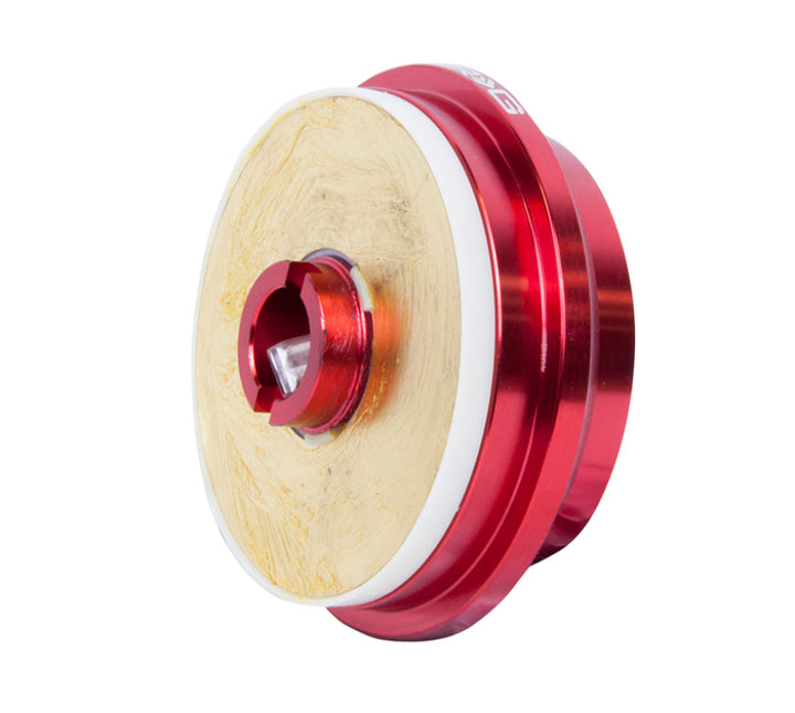 NRG Short Hub Adapter EK9 Civic / S2000 / Prelude - Red - Bull Strap