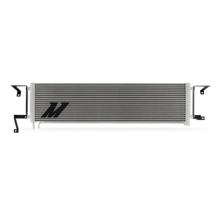 Mishimoto 11-16 Ford 6.7L Powerstroke Transmission Cooler Kit Silver - Bull Strap