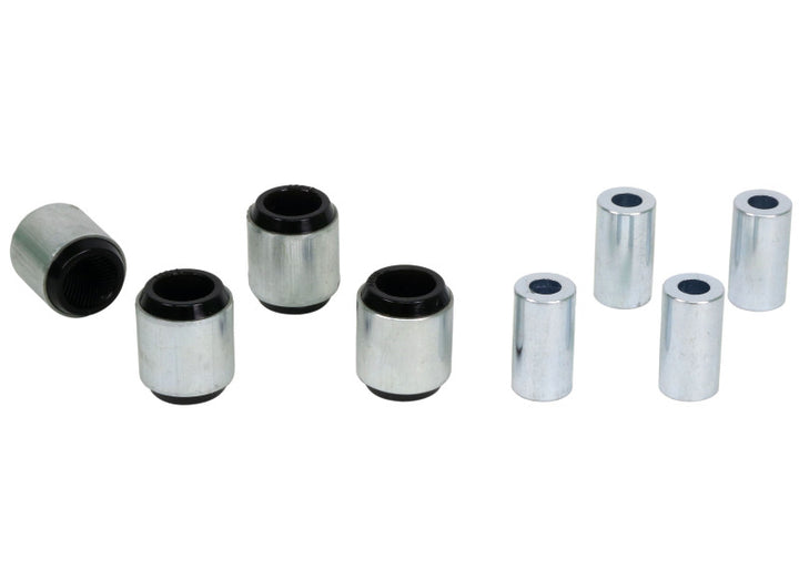 Whiteline 15-18 BMW M3 Rear Control Arm Lower Rear Inner & Outer Bushing Kit - Bull Strap
