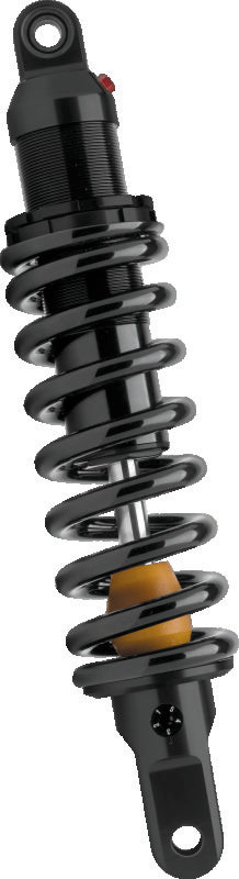 Progressive 18-Up Harley Softail 465 Series Shocks 12.2in - Black - Bull Strap