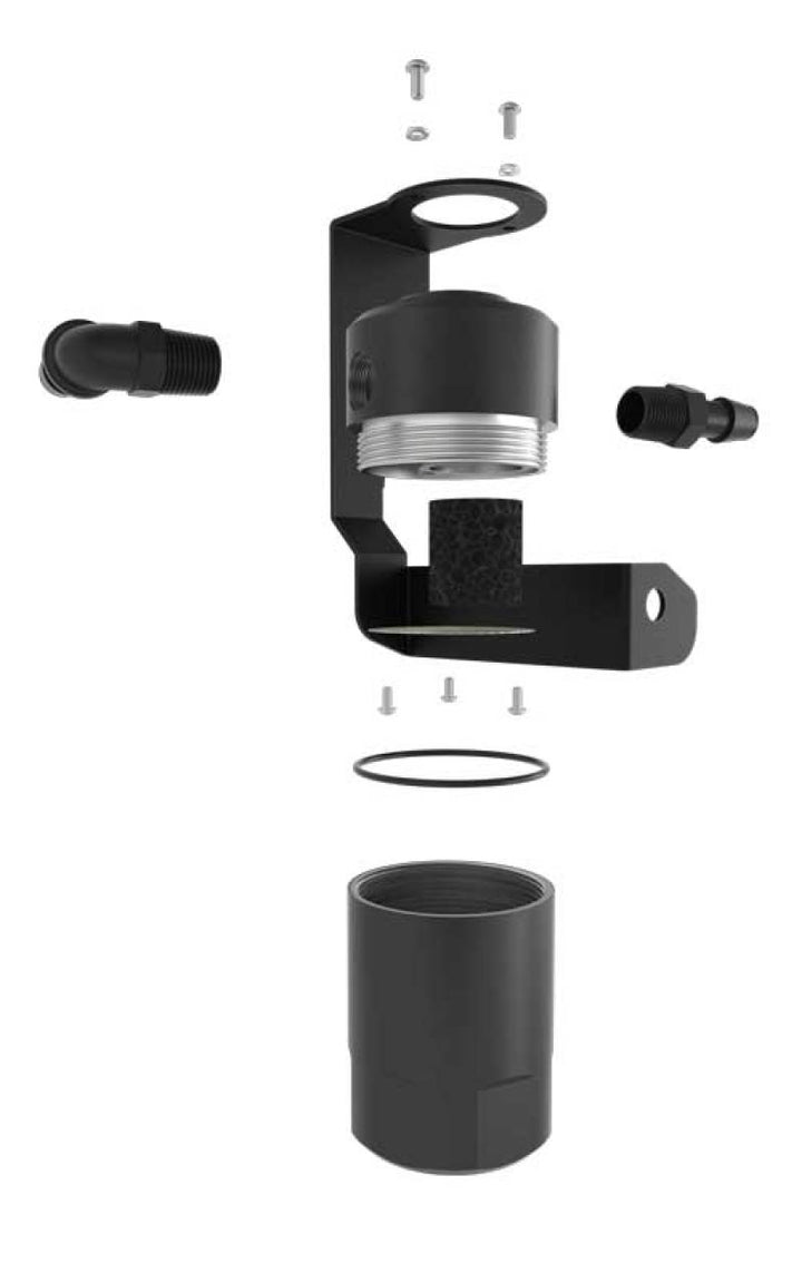 K&N 11-21 Dodge Challenger 6.4L V8 (Gas) Catch Can Oil Separator - Bull Strap