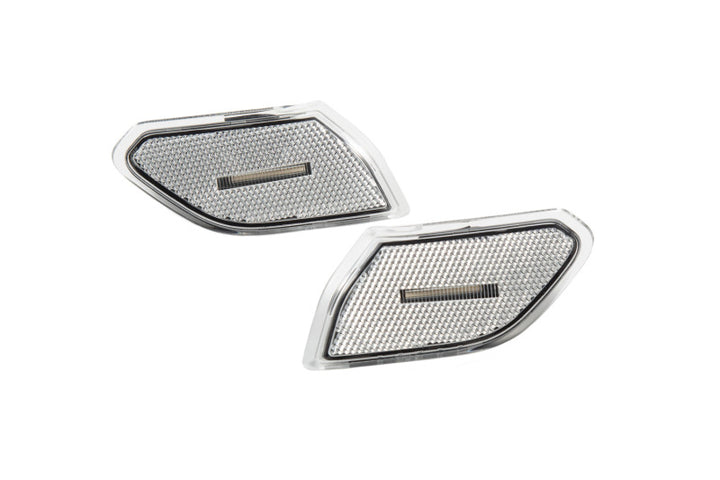 Diode Dynamics 18-21 Jeep JL Wrangler/Gladiator Sidemarkers Clear (set) - Bull Strap