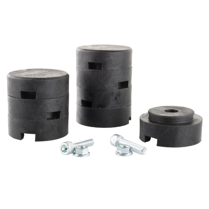Synergy Jeep JK/JL Bump Stop Spacer Kit (2-4 Inch) - Pair - Bull Strap