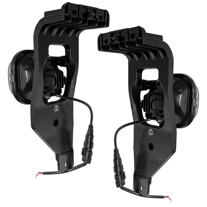 Oracle 05-07 Ford Superduty High Powered LED Fog (Pair) - 6000K - Bull Strap