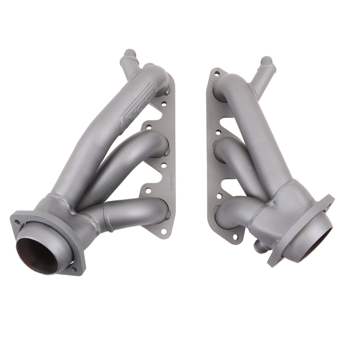 BBK 99-04 Ford Mustang V6 Shorty Tuned Length Exhaust Headers - 1-5/8 Titanium Ceramic - Bull Strap