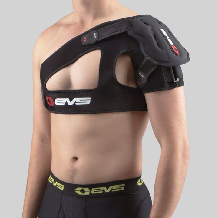 EVS SB04 Shoulder Brace Black - Large - Bull Strap