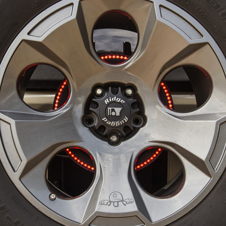 Rugged Ridge 3rd Brake Light LED Ring - Bull Strap