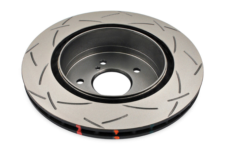 DBA 89-02 Nissan Skyline GT-R (R32/R33/R34) Rear Slotted 4000 Series Rotors - Bull Strap