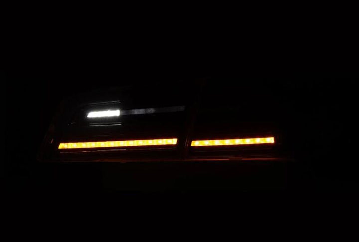 AlphaRex 12-21 Tesla Model S LUXX-Series LED Tail Lights - Alpha-Black - Bull Strap