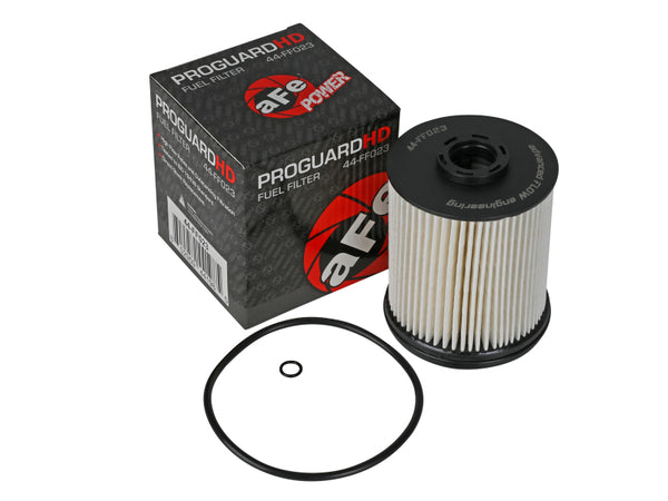 aFe ProGuard D2 Fuel Filter; GM Diesel Trucks 17-21; V8 6.6L L5P - Single - Bull Strap