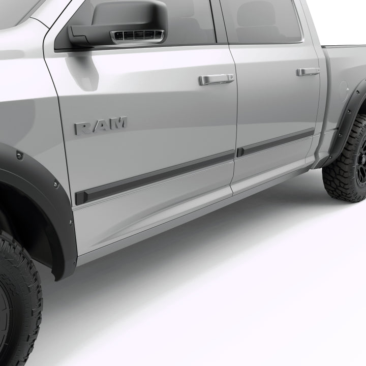 EGR Crew Cab Front 41.5in Rear 38in Rugged Style Body Side Moldings (951674) - Bull Strap
