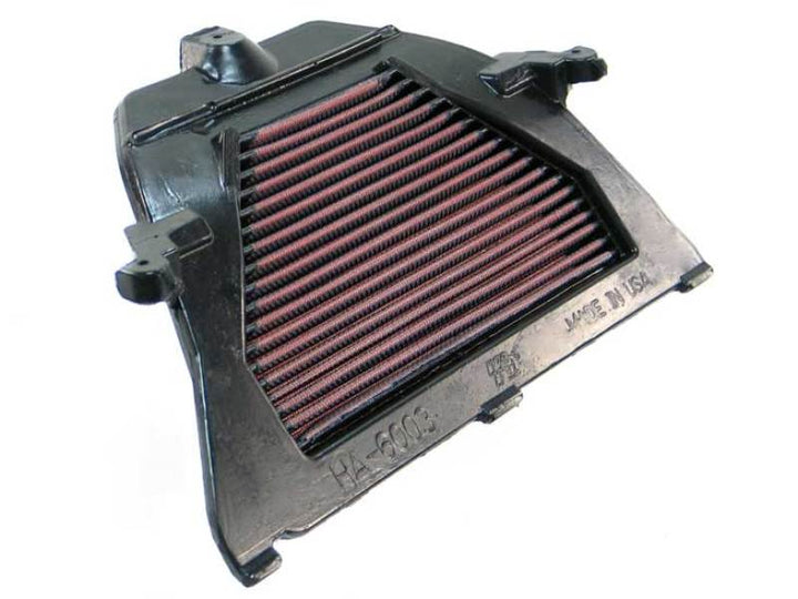 K&N 03-06 Honda CBR600RR Air Filter - Bull Strap
