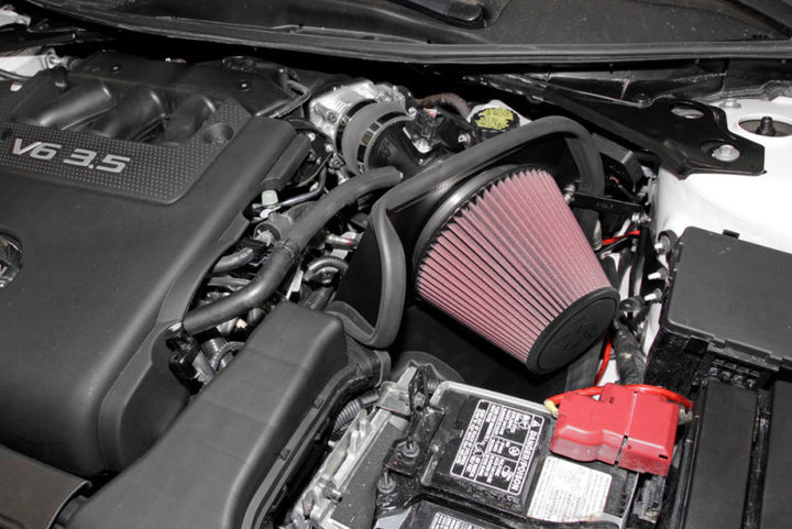 K&N 69 Series Typhoon Performance Intake Kit 13-14 Nissan Altima/Pathfinder 3.5L V6 - Bull Strap