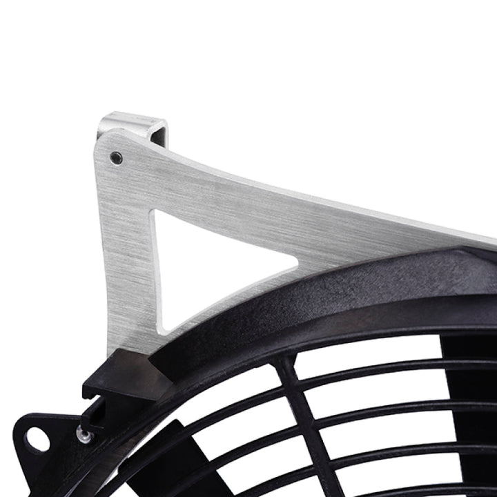 Mishimoto 01-06 BMW M3 E46 3.2L Aluminum Fan Shroud Kit w/o Controller - Bull Strap