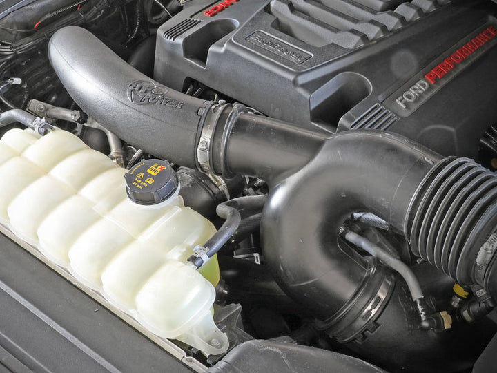 aFe Power 17-20 Ford Raptor 3.5L V6 Turbo Inlet Pipes - Bull Strap