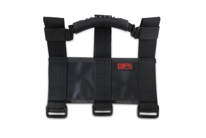 Body Armor 4x4 2in-3in Roll Bar Grab Handle Pair - Bull Strap