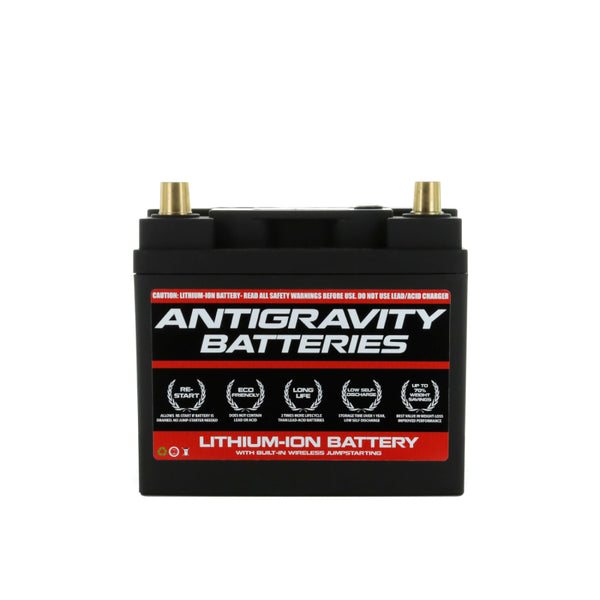 Antigravity Group 26 Lithium Car Battery w/Re-Start - Bull Strap
