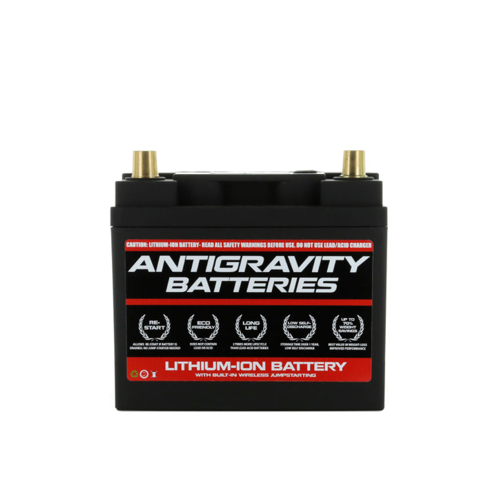 Antigravity Group 26 Lithium Car Battery w/Re-Start - Bull Strap