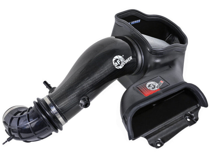 aFe 23-24 Ford F150 Raptor R V8 5.2L Supercharged Track Series Air Intake w/ PDS Filter - Bull Strap