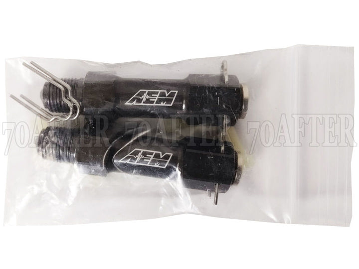 AEM V3 Water/Methanol Injection Nozzle Only Kit (Qty 2) - Bull Strap