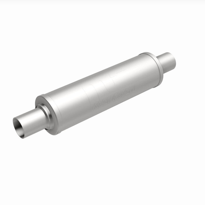 MagnaFlow Muffler Mag SS 14X4X4 2X2 C/C - Bull Strap