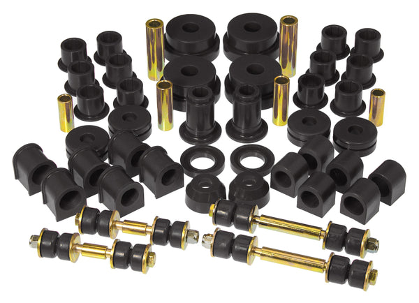 Prothane 84-89 Nissan 300ZX Total Kit - Black - Bull Strap